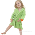 Dinosaur Cotton Hooded Baby Bathrobe Kids dinosaur 100% organic cotton Hooded Baby Bathrobe Supplier